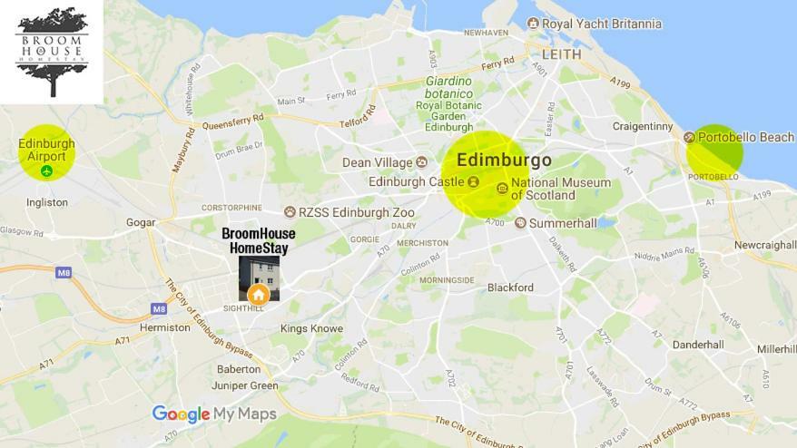 Broomhouse Homestay EDI Kültér fotó